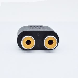 <strong>RCA</strong> Adaptor Stereo <strong>Splitter</strong> <strong>1</strong> Male to <strong>2</strong> Female Audio AV Plug for Computer TV System Transfer Adaptor - Product Image 5