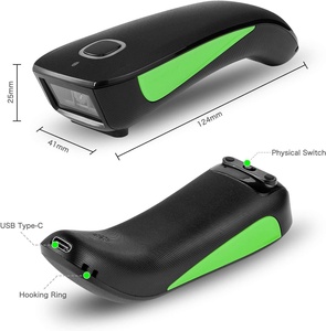 Escáner de código de barras Bluetooth Netum, conexión de teléfono inteligente, tableta, PC, lector de código de barras CCD, funciona con Windows Mac Android iOS - Product Image 6