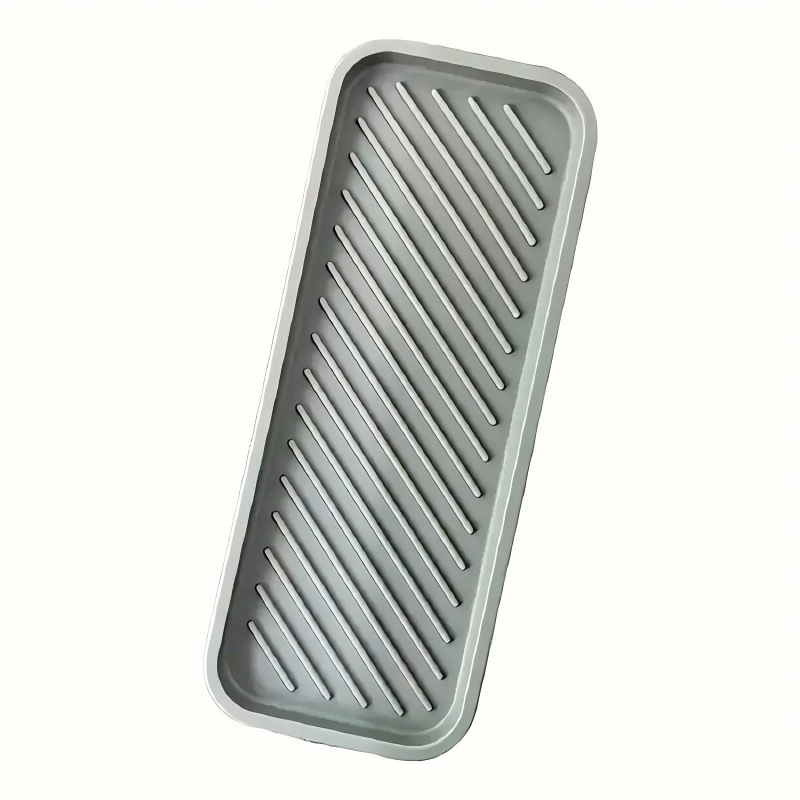 rectangular striped mat