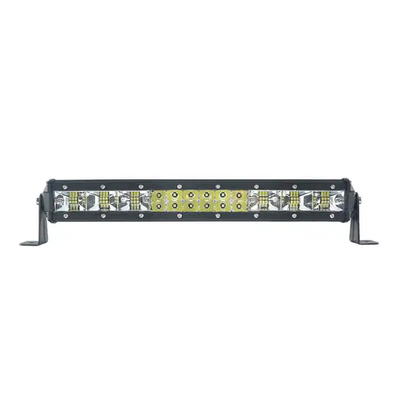Hors route 4x4 144W barre lumineuse de camion barres lumineuses à LED hybrides droites de taille mince barres lumineuses à LED tout-terrain