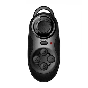 แว่นตา VR รีโมทคอนโทรลไร้สายบลูทูธ VR จอยสติ๊กเกมแพดเซลฟี่ชัตเตอร์ระยะไกล PC Joypad ตัวควบคุมเกมสีดํา - Product Image 1