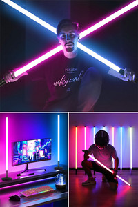 TL-130 led neon tüp sahne işık matrix 1.2m taşınabilir rgb sekiz düğme ve uzaktan kumanda ile geliyor - Product Image 3