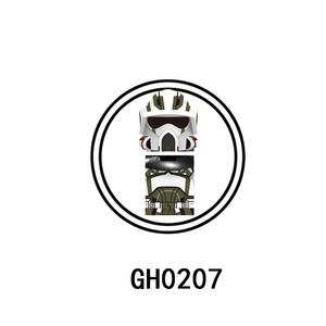 G0127 Space Wars personaje de película 501st ARF comandante Trauma Coruscant Guard ARF Trooper bloques de construcción figuras montaje niños juguete