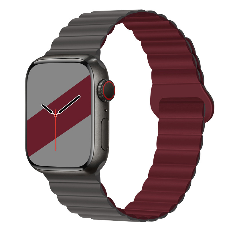 11#Grey/Wine Red