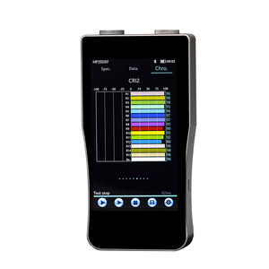 Probador de temperatura de color del espectrómetro de índice estroboscópico de luz azul HP350BF con software de computadora