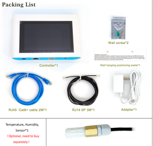 HongYi akıllı <span class=keywords><strong>LED</strong></span> büyümek işık denetleyicisi tarım dikim RJ45 + RJ14 kontrol portu uzaktan kumanda - Product Image 4