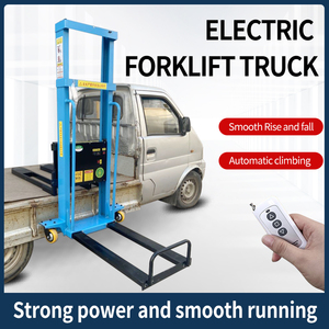 1000kg Electric Forklift Truck Mounted Forklift With Portable Remote Control for Handling <strong>Automatic</strong> <strong>Loading</strong> and <strong>Unloading</strong> - Product Image 5