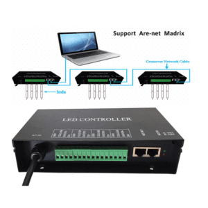 Decodificador programable DMX para luces de escenario, controlador de señal LED rgb programable DMX512, 4096 píxeles - Product Image 2