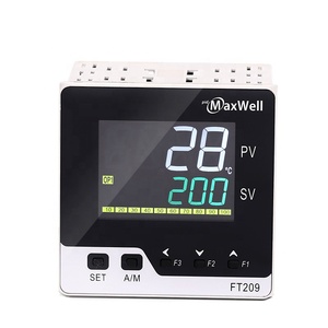 Controlador de temperatura PID FT209 con salida de relé de pantalla LCD y entrada de termopar K J Pt100 compatible con OEM y ODM