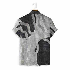 2022 New Arrival Design <strong>Shirt</strong> for Men Abstract Character Positioning Printed <strong>Shirts</strong> Short Sleeves Tops High Quality - Product Image 4