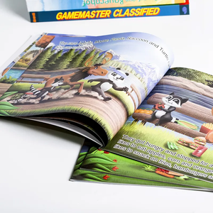 Wholesale Custom <strong>A4</strong> Size Kraft <strong>Paper</strong> Book <strong>Printing</strong> <strong>Colorful</strong> Hardcover Paperback Comic <strong>Printing</strong> English <strong>Offset</strong> Embossed Finishing