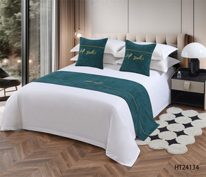 Ткань для украшения кровати, постельное белье для отеля, хвостовая ткань, наволочка с отделкой флага - Product Image 3