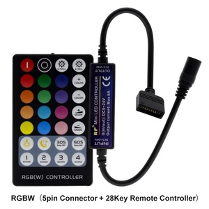 Bestseller Mini RGB RGBW COB Streifen LED Dimmer Controller RF 21 Tasten Fernbedienung LED Controller für Neon Strip LED Lichter - Product Image 4