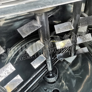 SPX sıvı emülsifiye reaktör karıştırıcı elektrikli buhar ısıtma karıştırıcı paslanmaz çelik karıştırma tankı - Product Image 6