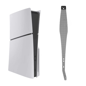 คอนโซลตาข่ายป้องกันฝุ่นด้านข้างแบบบาง PS5มาพร้อมกับซิลิโคนกันน้ำและเคสพลาสติกเคสฝาปิดกันฝุ่นอุปกรณ์เล่นเกมปลั๊กกันฝุ่น