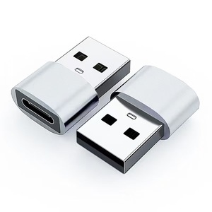 C型母至USB2.0公转换器连接器OTG数据快速充电C型适配器
