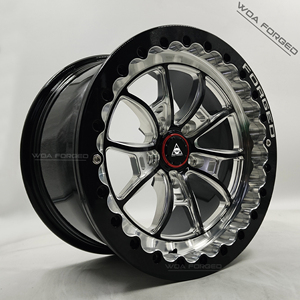 光沢ブラックミルドビードロック18 <span class=keywords><strong>19</strong></span> 20インチストリートパフォーマンス5x112 5x120フィットGT86 BRZ Ram Rtx充電器鍛造ホイールカスタム - Product Image 5