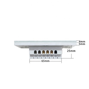 YOUU智能墙壁开关1组1路触摸远程调光器安装方便，最大10A。电流 - Product Image 5
