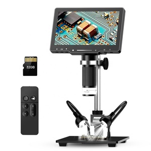 Microscopio 4K Digital 48MP HD MI Microscopio digital con pantalla LCD Microscopio de luz 1500X Compatible con PC/TV - Product Image 1