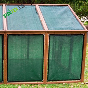 130-180gsm 100% Trinh HDPE brise Vue/DARK màu xanh lá cây gió phá vỡ mặt trời bóng râm Net kính chắn gió lưới - Product Image 3