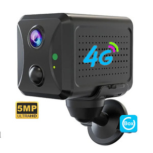 Ubox 5MP Mini 4G Seguridad Survalance Cámara de red IP 2400 mAh Batería grande Intercomunicador de voz CCTV Seguridad Cámara inalámbrica Wifi - Product Image 1