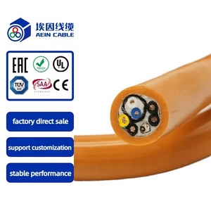 Cavi Servo senza alogeni con guaina PUR per cavo encoder per servomotore con applicazione dinamica della catena di potenza - Product Image 1