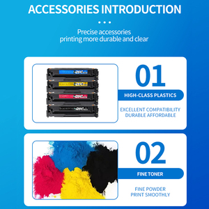 ตลับหมึก yuzhiqi ใช้ได้กับ304A CC530A CC531A CC533A CC532A สำหรับ HP CP2020 CP2025 2024 2025 2026 2027 2024n 2025n 2024dn - Product Image 5