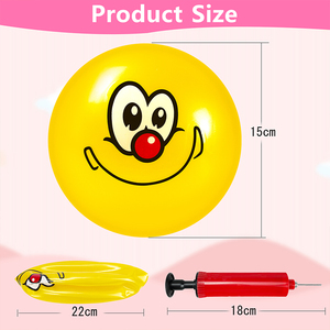 Bán buôn giải phóng mặt bằng bán giá rẻ mô hình phim hoạt hình tùy chỉnh thiết kế Inflatable đầy màu sắc PVC chất liệu trẻ em nảy Bóng đồ chơi - Product Image 2