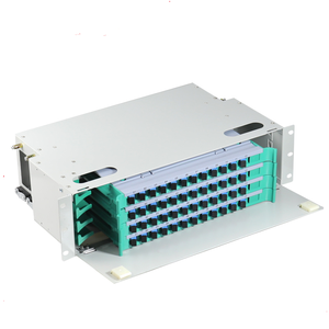 Fiber Distribution Frame 1U 24 Core Optical ODF Rack Mount Optic 144 Port <strong>Patch</strong> <strong>Panel</strong> - Product Image 3