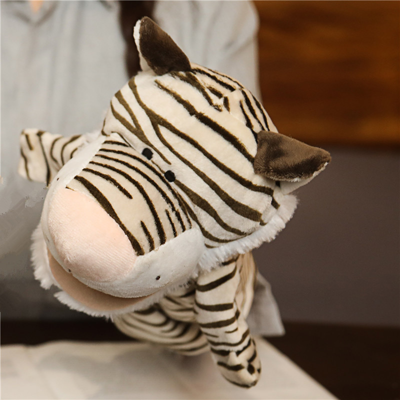 Burattino a mano a forma di animale cartoon - nuova tigre