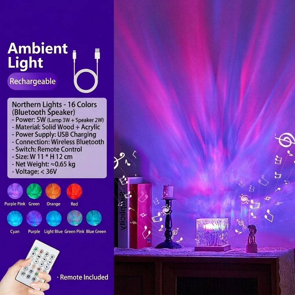 S - Aurora - Speaker - RGB 16 Colors
