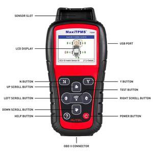Autel MaxiTPMS TS508 Relearn Tool Reifens ensor programm Tool Auto diagnose werkzeug Schlüssel anhänger Testen Lesen/Überprüfen/Aktiver Reifens ensor - Product Image 2