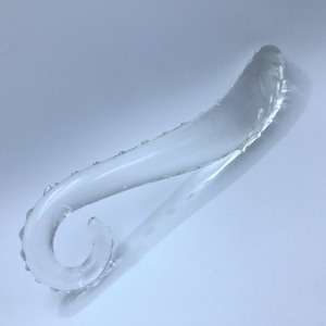 Hippocampus geformte <span class=keywords><strong>Pyrex</strong></span> Glas <span class=keywords><strong>Dildo</strong></span> Kristall Anal Perlen Plug mit Anal Zauberstab Beleuchtung Glas Sexspielzeug für Frauen Masturbation - Product Image 3
