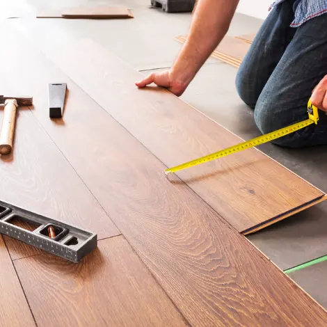 Plancher en bois dur d'Eengineered Parquet en bois dur de chêne blanc Parquet en bois parquet en bois machiné