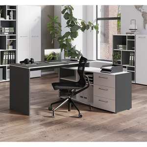 Mesa de escritorio personalizada de alto costo-rendimiento, mesa de estudio, losa de madera, mesa de juegos de computadora para computadora - Product Image 2