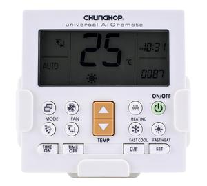 K-650E CHUNGHOP universal fernbedienung für klimaanlage mit wand montiert LCD display und led-hintergrundbeleuchtung - Product Image 2