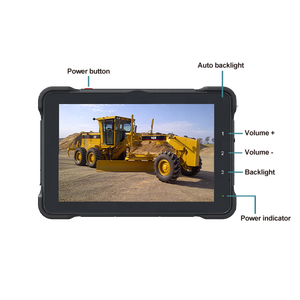 10 zoll Robuste Linux Tablet 1000nits Alle in Einem Computer IMAX8M Mini mit RS232,RS485,RJ45,CANBus - Product Image 2