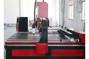 Enrutador 3D CNC de 4 ejes personalizable, máquina de cabezal 2/4/6/8 para procesamiento de moldes, PLC dispositivos rotativos, engranaje de Motor de núcleo opcional - Product Image 5