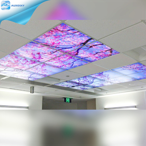 ฝาครอบไฟฟ้า auxosky ดีไซน์สกายไลท์ LED 60x60แผงไฟเพดาน2x2 - Product Image 2