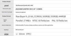 0,3 MP MT9V139 MIPI-Kamera modul HD-Analoga us gangs kamera modul - Product Image 4