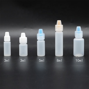 <strong>Empty</strong> Small <strong>PE</strong> 3ml 5ml 8ml 10ml Plastic Squeeze <strong>Dropper</strong> Liquid <strong>Bottles</strong> With Colorful Cap - Product Image 1