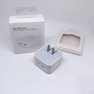 2023 Newest 2-port Quick Charge Usb C Wall Charger 35w Pd Portable Travel Fast Charging Us Eu Uk Type C <strong>Adapter</strong> for Iphone - Product Image 1
