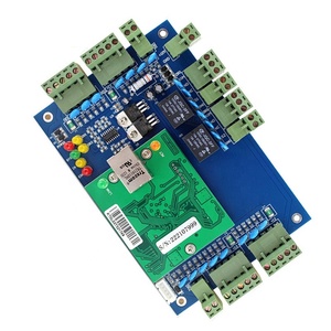 Controller di accesso al pannello della scheda di controllo accessi di rete professionale a 2 porte con Wiegand 26 bit 34Bit con Software