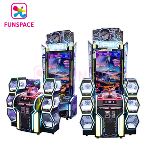 Funspace sikke işletilen ateş Video oyunu simülatörü eğlence silah kral ateş etme oyunu makinesi - Product Image 6