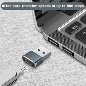 EONLINE USB C dişi USB erkek adaptör tip A şarj cihazı dönüştürücü Apple iWatch seyretmek serisi 7 8 SE, iPhone için 11 12 13 14 - Product Image 4