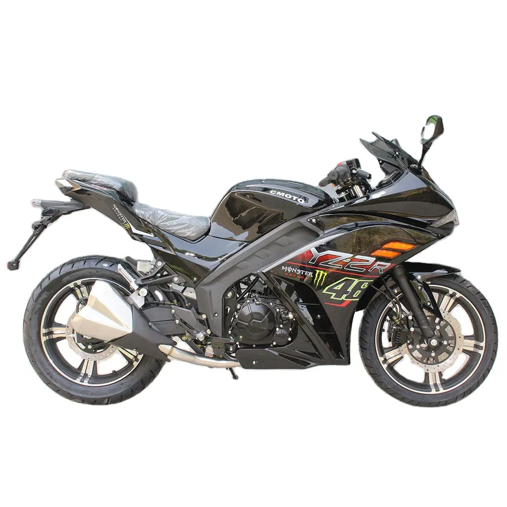 Vendita calda custom sportbike 400CC moto moto da corsa a doppio cilindro sulla produzione di vendite