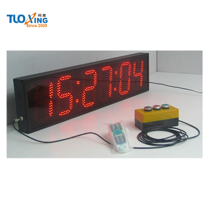 Timer digitale portatile da 6 pollici con conto alla rovescia a LED da 6 cifre impermeabile e pulsante di avvio di ripristino Extra - Product Image 5