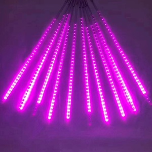 防水IP65屋外プログラマブルdmx512 led流星管ライトシャワーチューブLedストリングライトガーデンパーティー用 - Product Image 1