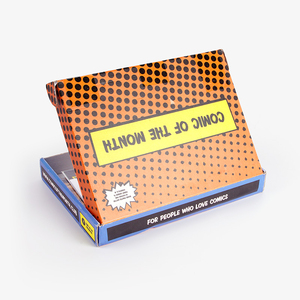 Komik kitaplar için toptan özel oluklu mailler nakliye kutuları Logo baskı kabartma ve mat laminasyon ile mevcut - Product Image 2
