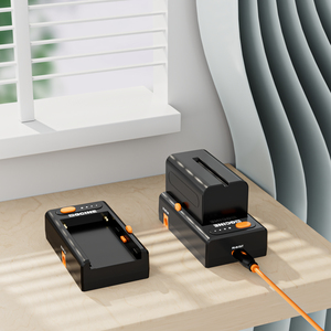 NEW ZGCINE NPF-02 NPF Battery <strong>Charger</strong> for Sony NP-F Battery With 25W USB-C PD Input/output,DC 8V/12V Out Powering Adapter Mount - Product Image 6